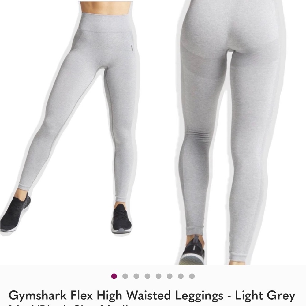 Gymshark Flex Leggings - Soft Gray